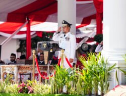 Upacara HUT ke-81 RI, Gubernur Andi Sudirman Gaungkan Kedaulatan Pangan Menuju Indonesia Emas 2045