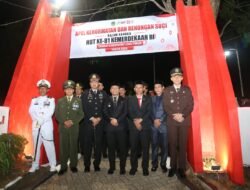 Bupati Irwan Bersama Forkopimda Ikuti Apel Kehormatan dan Renungan Suci di TMP Malili