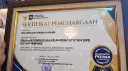 Parepare Raih Penghargaan IKD Disdukcapil Prima Award 2026, Satu-satunya Di Kawasan Indonesia Timur