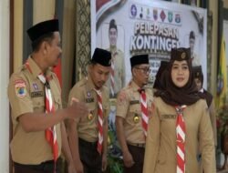 Wabup Pangkep Lepas Kontingen Pramuka ke Jambore Nasional XII di Cibubur